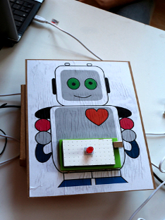 Mise en œuvre de pièces électroniques dans le cadre d’un ateliers J.I.M.I. de Combustible. Montage Atelier TA