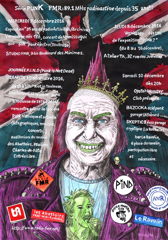 Affiche "Série Punk" - Radio FMR