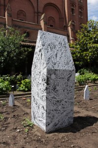 Anaïs Lelièvre - Installation Pinnaculum - Musée des Augustins - Cahors Juin Jardins 2018 - Atelier TA