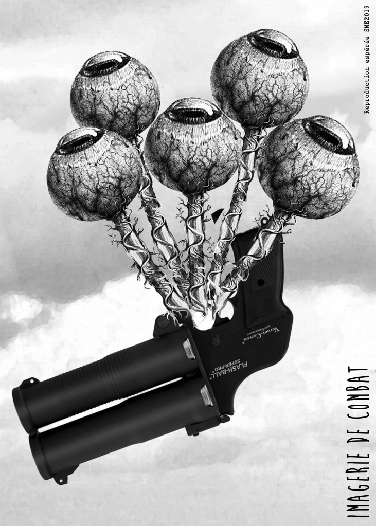 Sophie Marty Edward - Atelier TA - Affiche Adieu nos yeux 2019